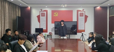 我校学生会纳新圆满结束