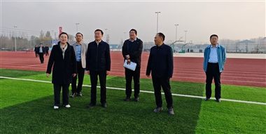 济阳区区委副书记、区长王友进一行调研学校济阳校区建设情况