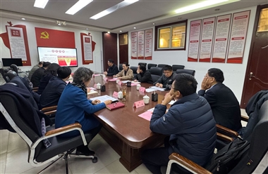 市教育局领导列席指导学校党委理论学习中心组集体学习