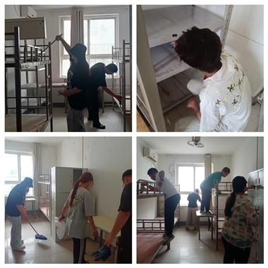 美术学院开展新学期宿舍清扫活动